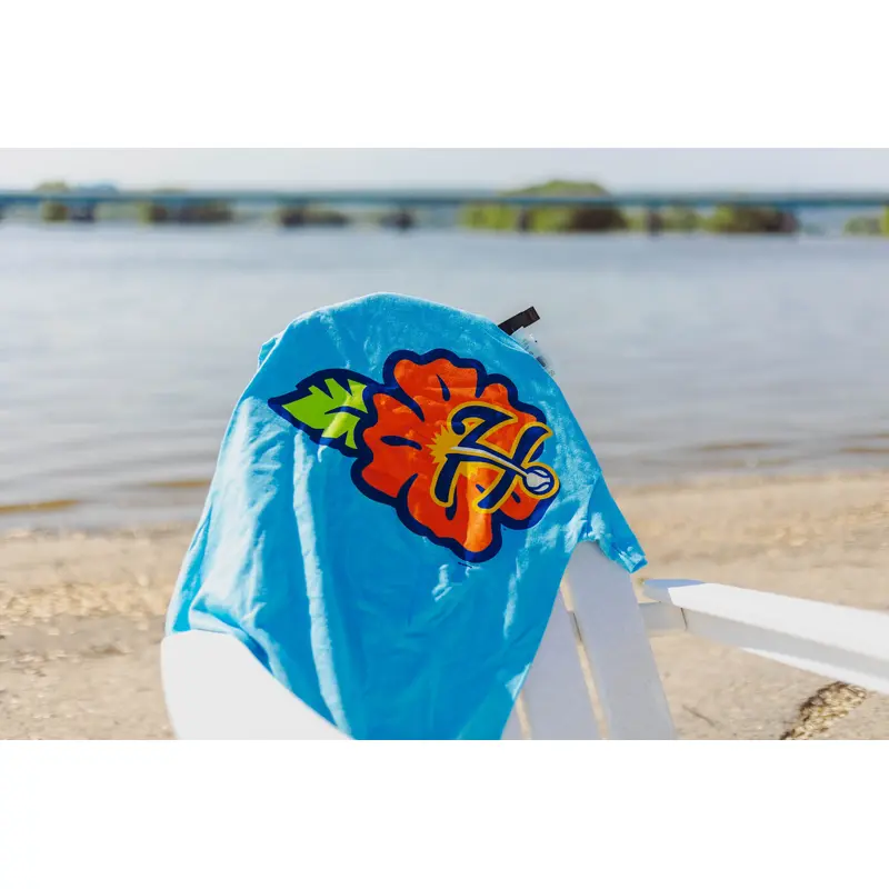 Harrisburg Senators Luau Cap Logo Tee