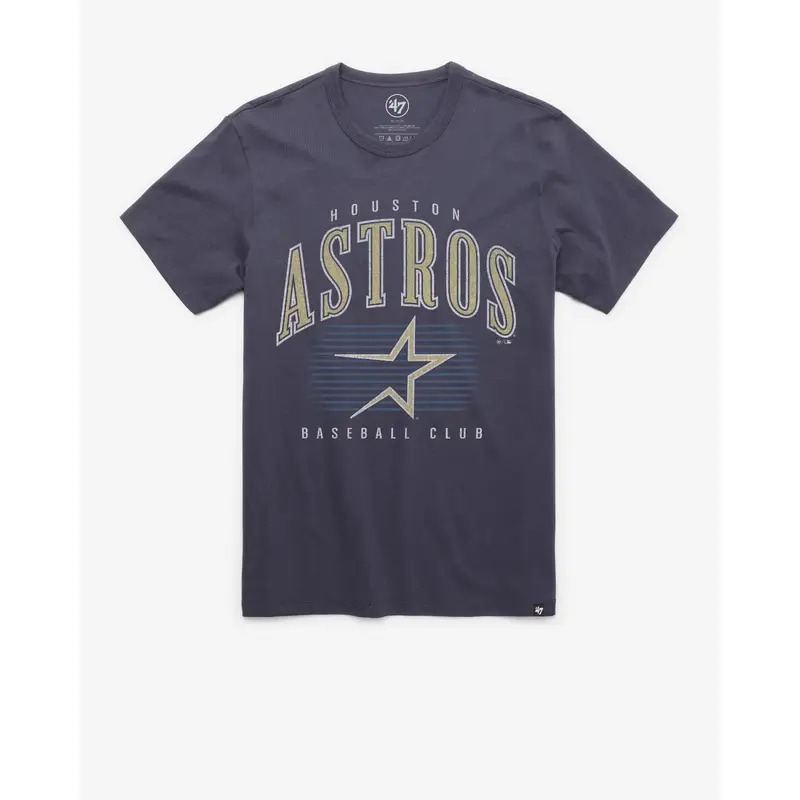HOUSTON ASTROS COOPERSTOWN DOUBLE HEADER '47 FRANKLIN TEE