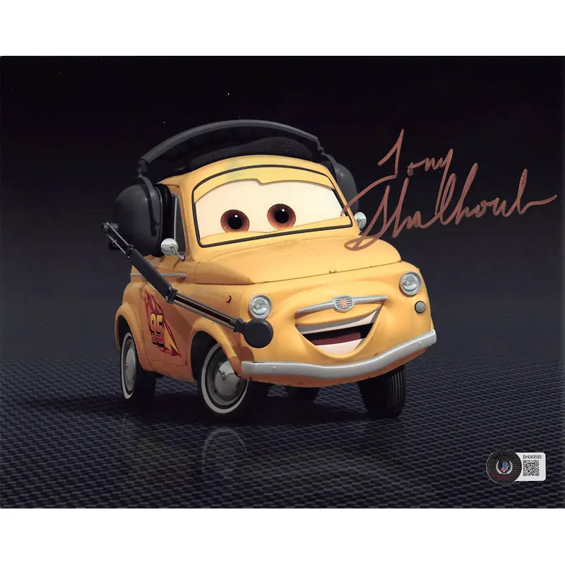 Tony Shalhoub Cars 2 Authentic Signed 8x10 Photo Autographed BAS #BH049585