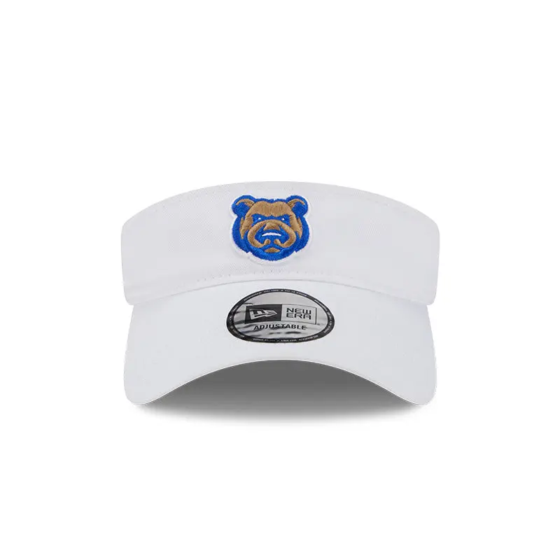 Adult Iowa Cubs Home White Visor