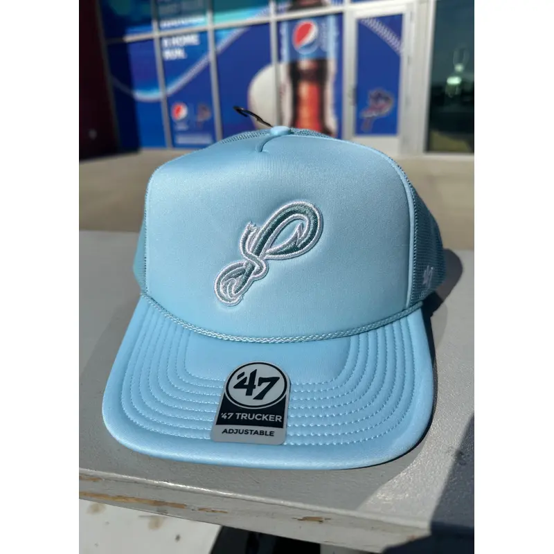 Pensacola Blue Wahoos '47 Foam Trucker Hat