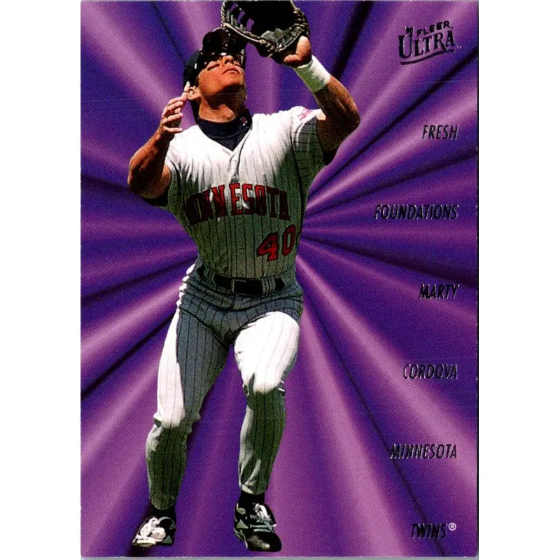 1996 Ultra Fresh Foundations Marty Cordova #2