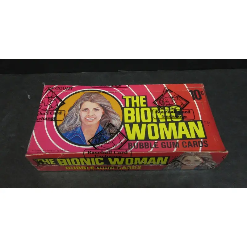 1976 Donruss Bionic Woman Unopened Wax Box (Authenticate)