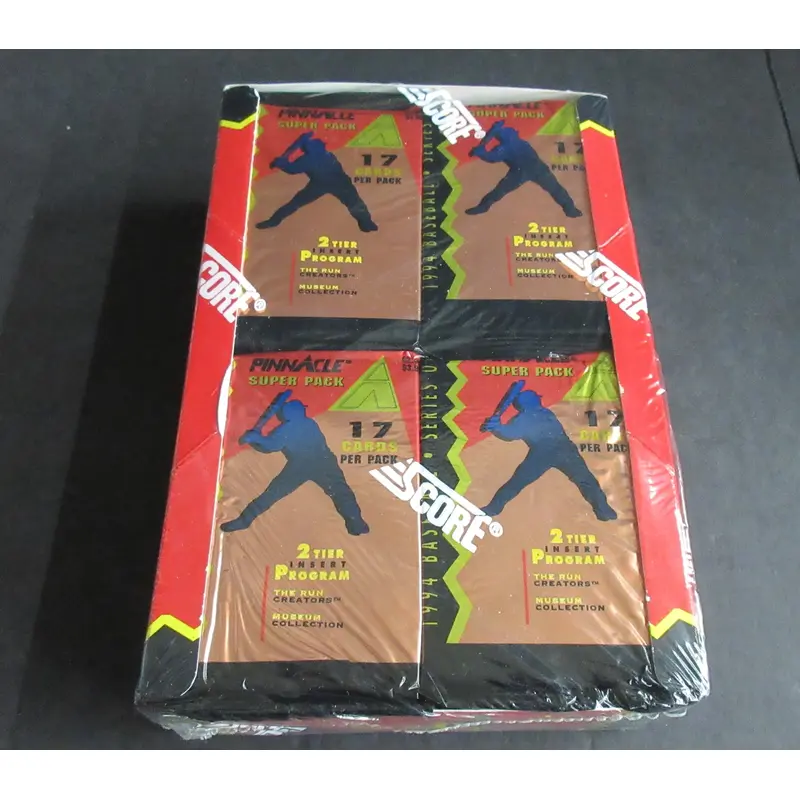 1994 Pinnacle Baseball Series 1 Super Pack Box (36/17)