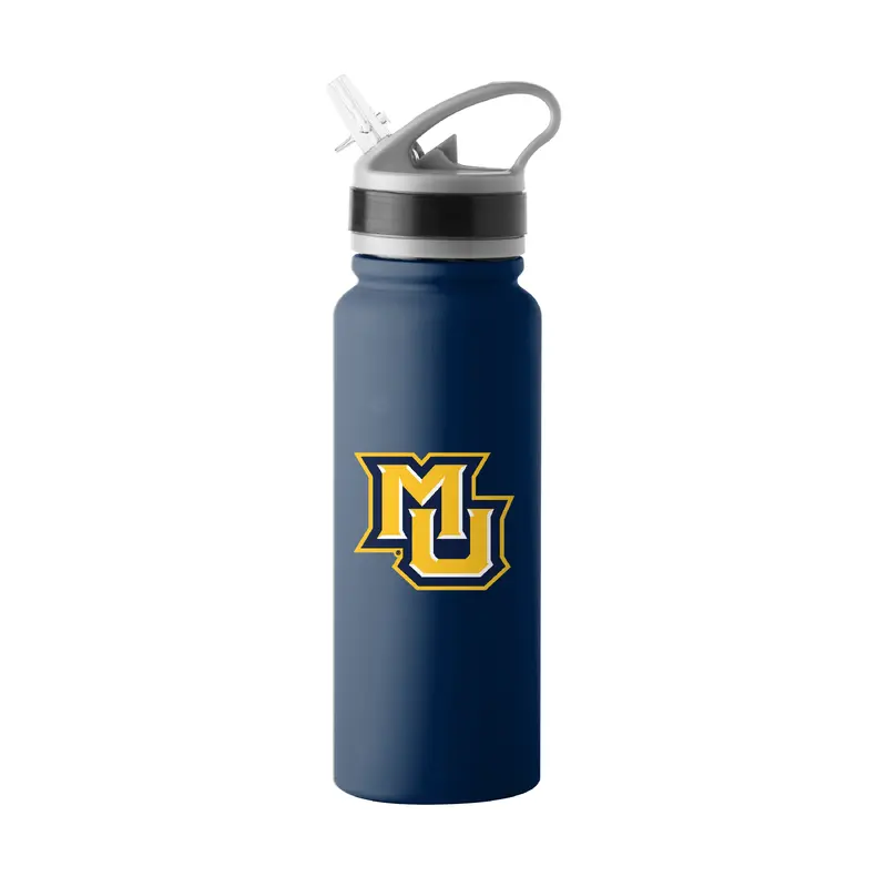 Marquette 25oz Logo SingleWall FlipTop Bottle