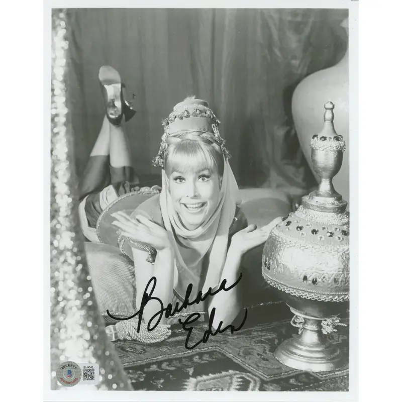 Barbara Eden I Dream of Jeannie Authentic Signed 8x10 Photo BAS #BL44548