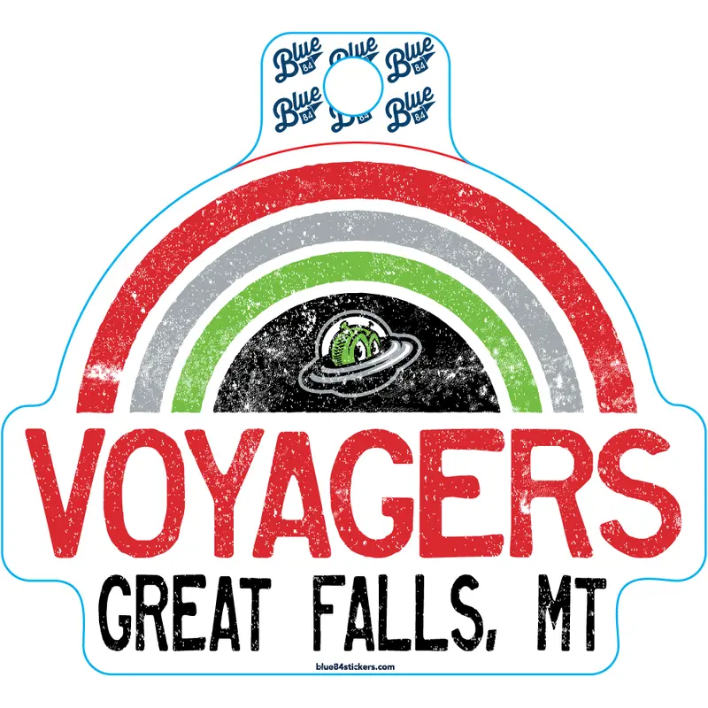 Voyagers Rainbow Sticker