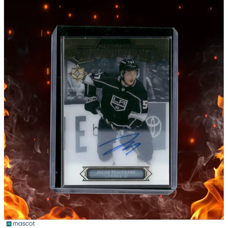 2022-23 Upper Deck Ultimate Jacob Moverare Introductions Rookie Auto #UI-59