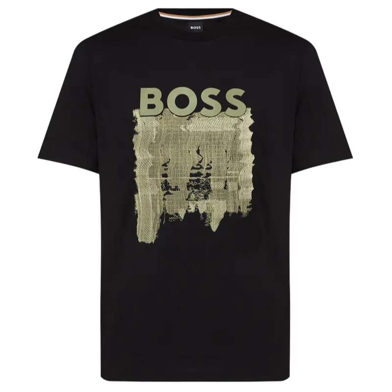 HUGO BOSS T-SHIRT MEN BLK C-THOMPSON 214 50543916001