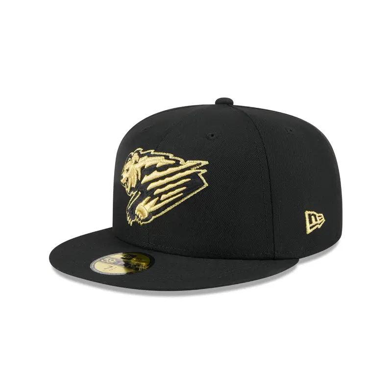 New Era - 59fifty Fitted - MiLB - AC Perf - Fresno Grizzlies - Black