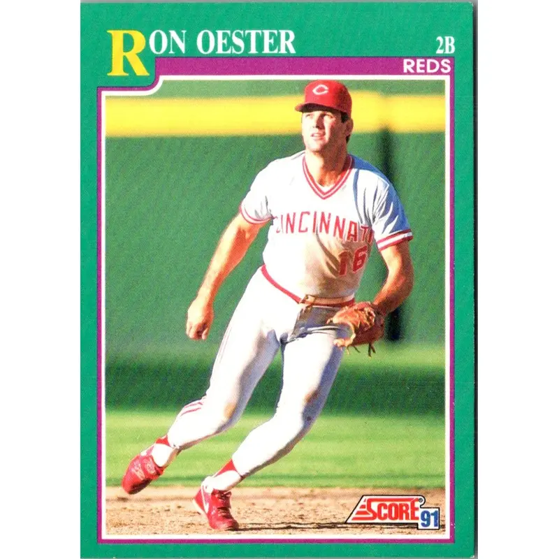 1991 Score Ron Oester #651