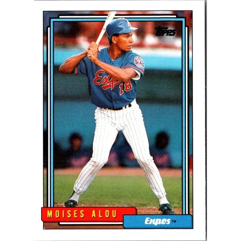 1992 Topps Traded Moises Alou #4T