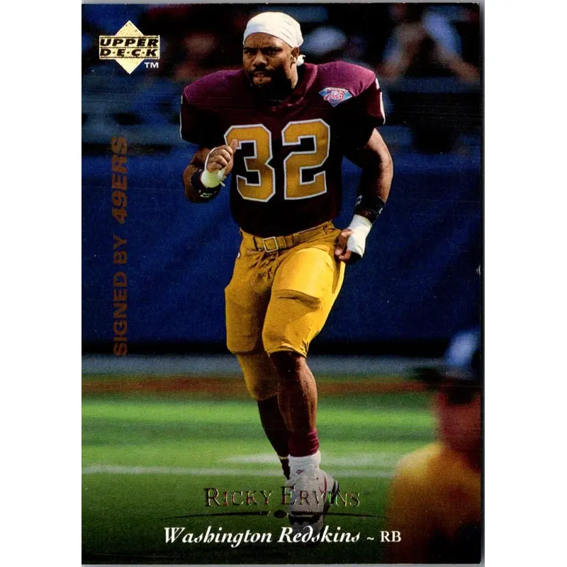1995 Upper Deck Ricky Ervins #203