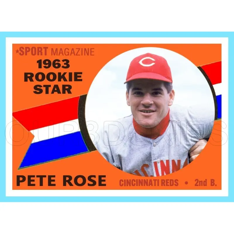 Pete Rose 1960 Topps RS Custom Card - 4188