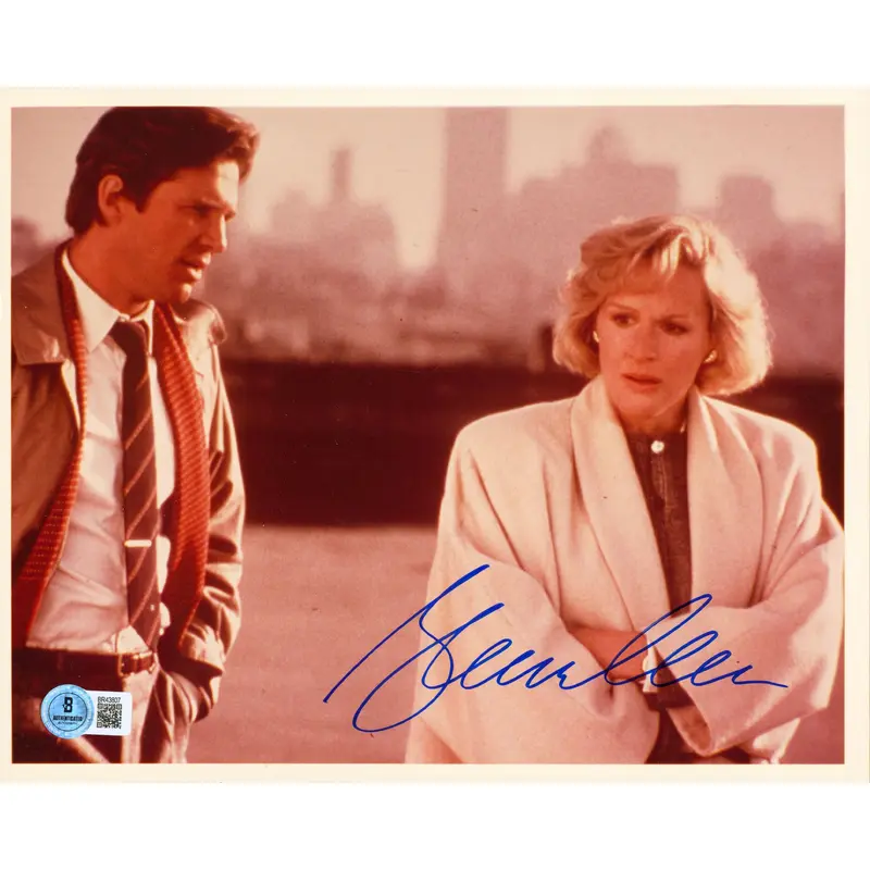 Glenn Close Fatal Attraction Authentic Signed 8x10 Horizontal Photo BAS #BR43807