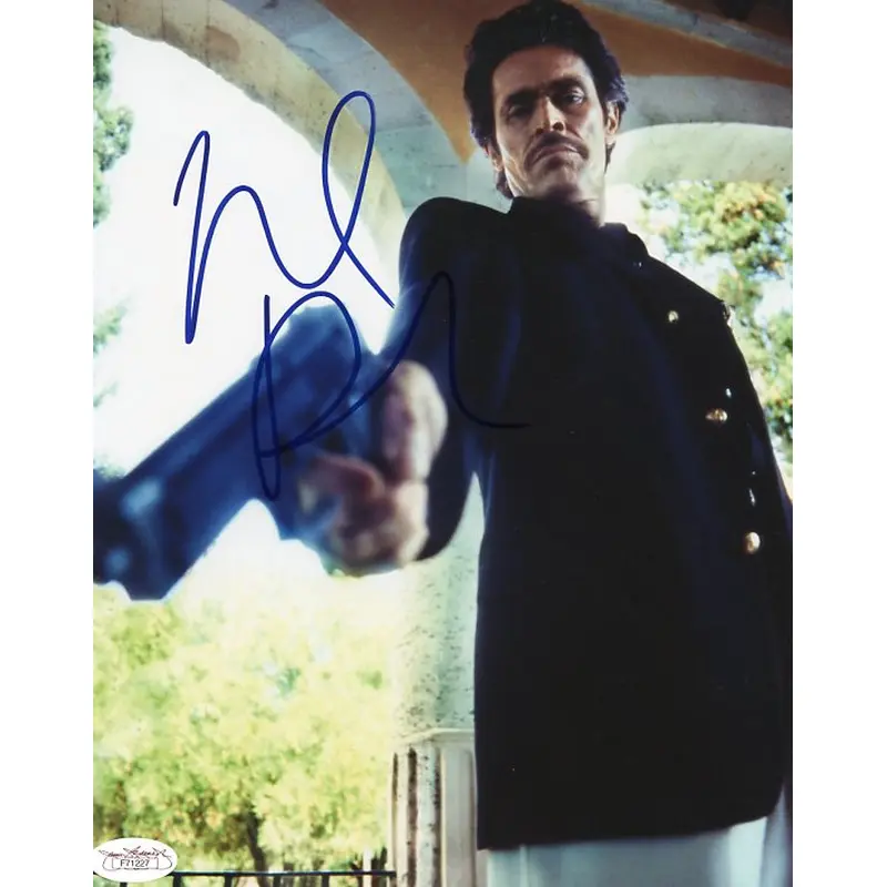 Willem Dafoe Once Upon A Time In Mexico Signed Authentic 8X10 Photo JSA #F71227