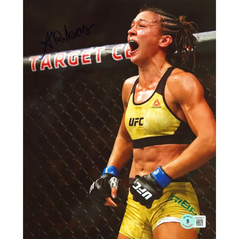 Amanda Ribas UFC Authentic Signed 8x10 Photo Autographed BAS #BG90877