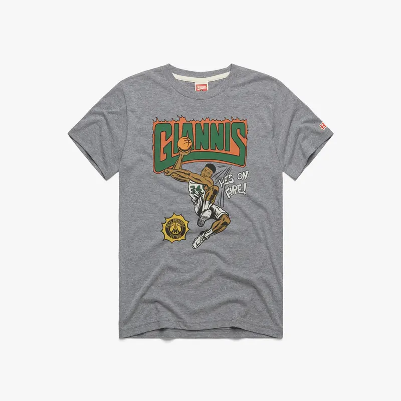 Milwaukee Bucks Comic Book Giannis