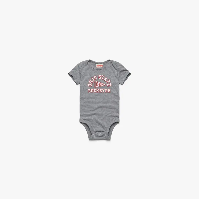 Ohio State Buckeyes Pennant Baby One Piece