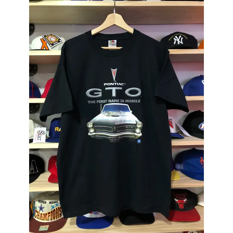 Vintage Deadstock Pontiac GTO Muscle Car Tee Size Large