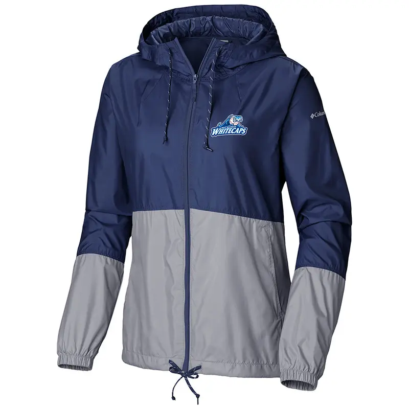 West Michigan Whitecaps Women's Columbia Windbreaker Jacket