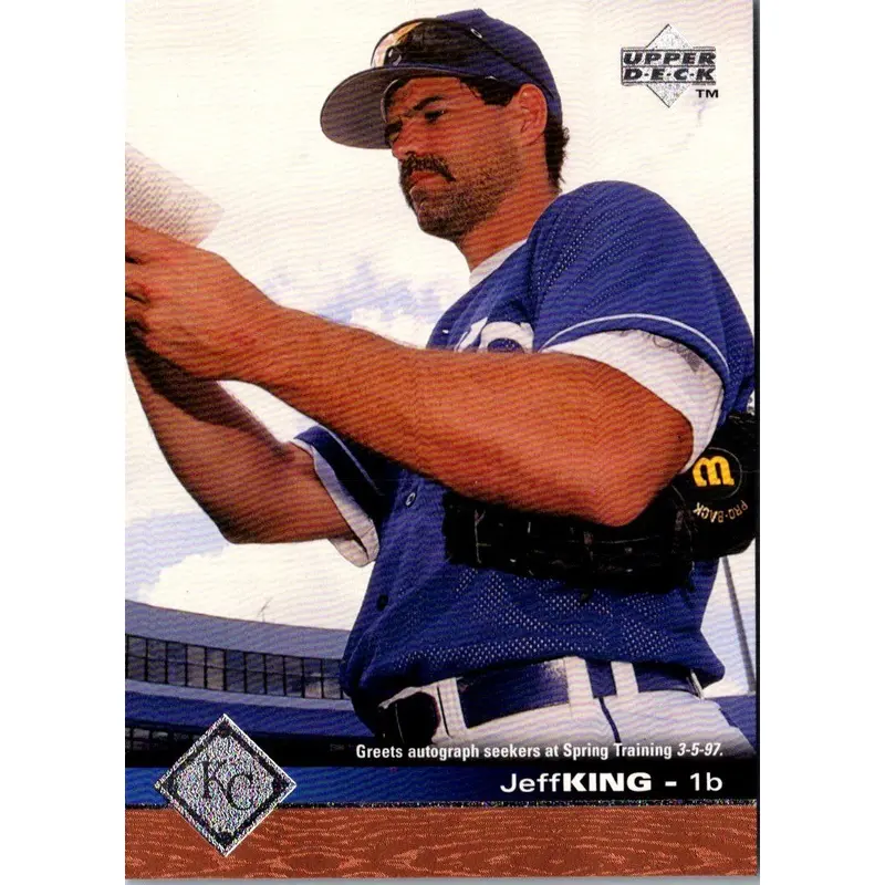 1997 Upper Deck Jeff King #539