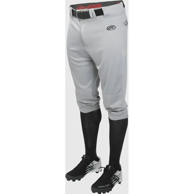 New Rawlings Launch Knicker Baseball Pants Adult Size Medium- Blue Grey