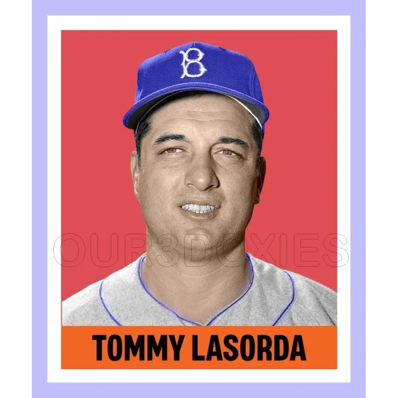 Tommy Lasorda 1948 Leaf Custom Card - 3946