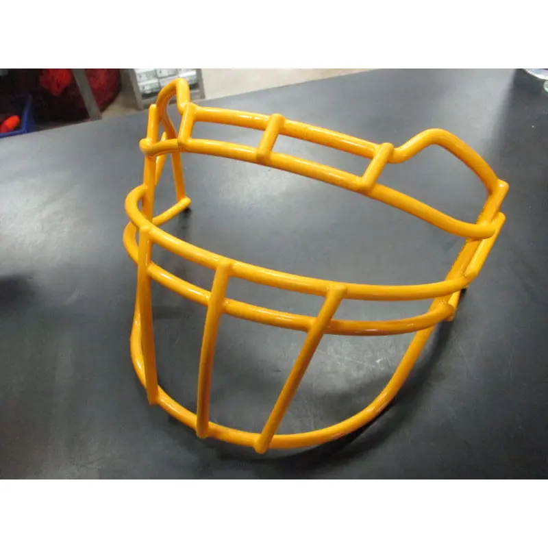 Used Schutt Football Helmet Face Mask - Yellow
