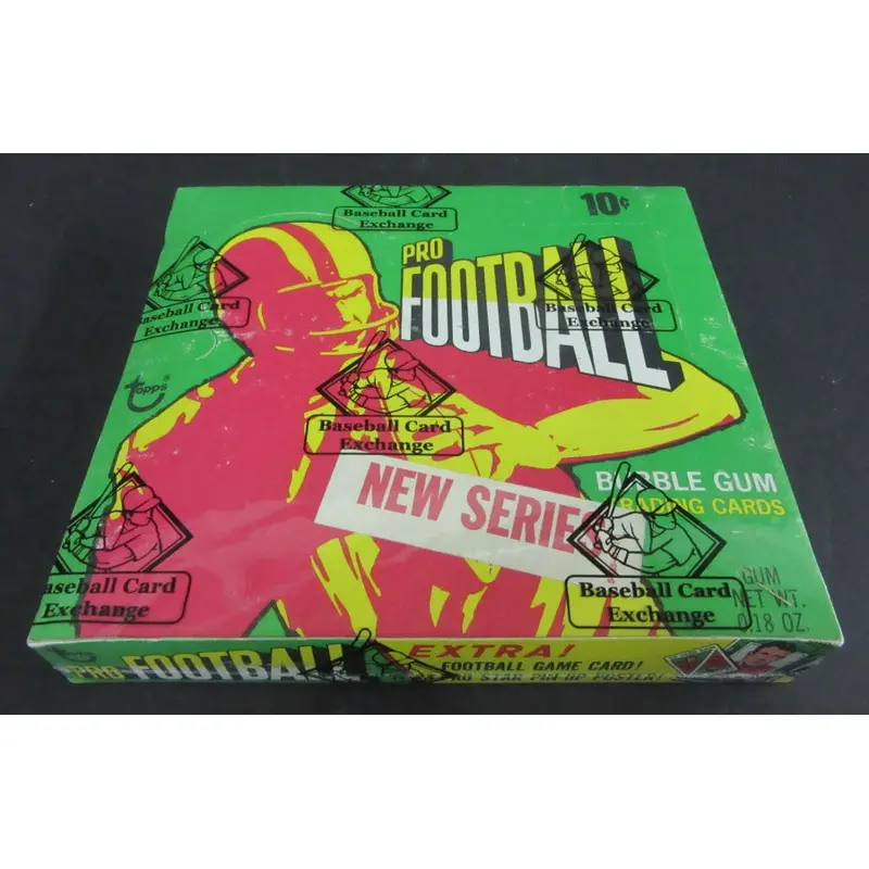 1971 Topps Football Unopened Series 2 Wax Box (Authenticate)