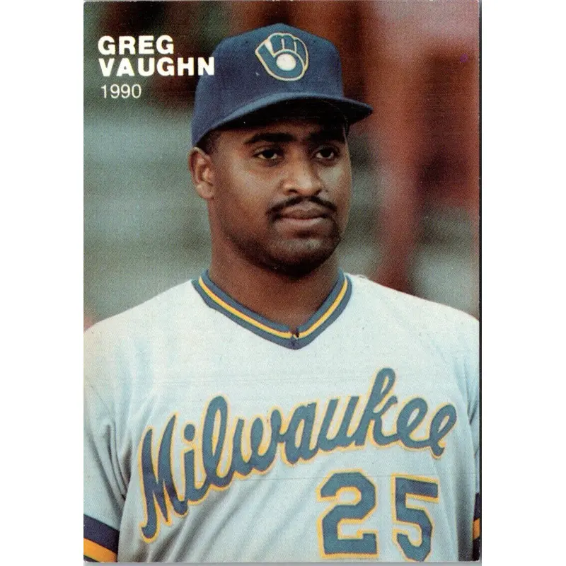 1990 Blue Sox Superstars & Rookies Superset (unlicensed) Greg Vaughn #14