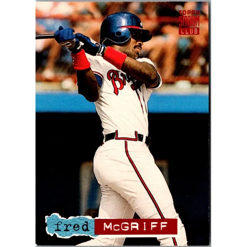 1994 Stadium Club Fred McGriff #665