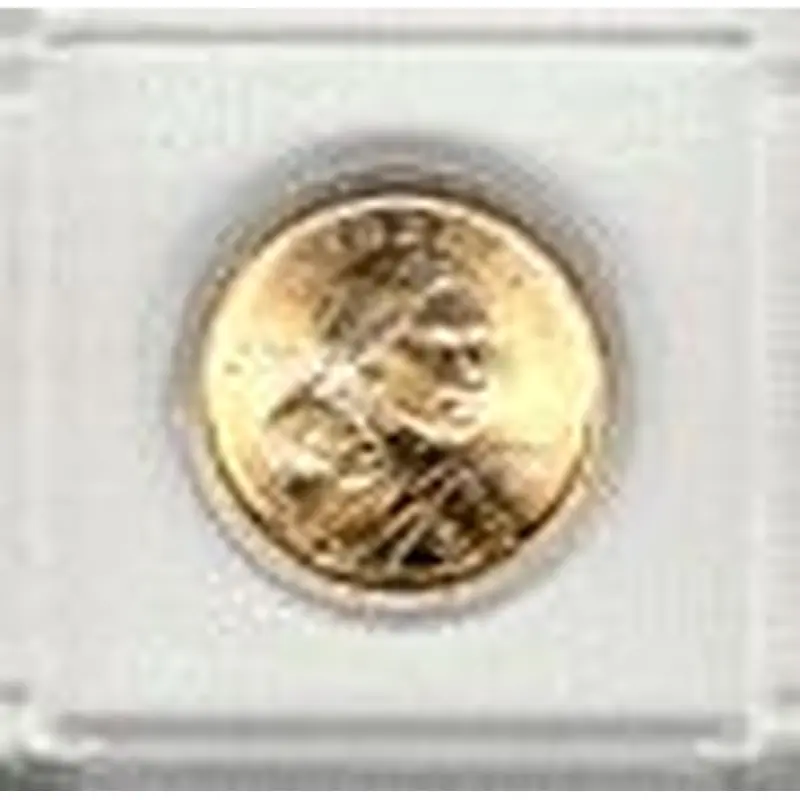 Square Plastic 2x2 snap coin holder - Small $ (Pres & sac $'s)
