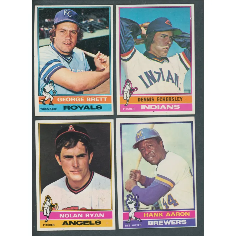 1976 Topps Baseball Complete Set EX/MT NM (660) (22-8)