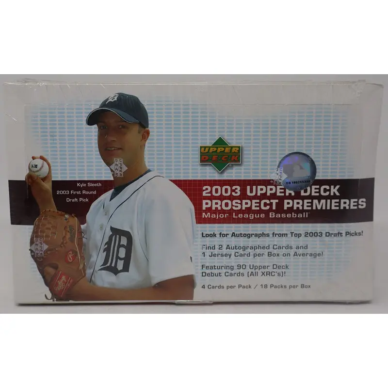 2003 Upper Deck Prospect Premiers Baseball Box (Hobby)