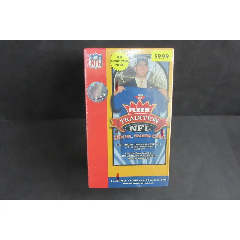 2004 Fleer Tradition Football Blaster Box (8/10)