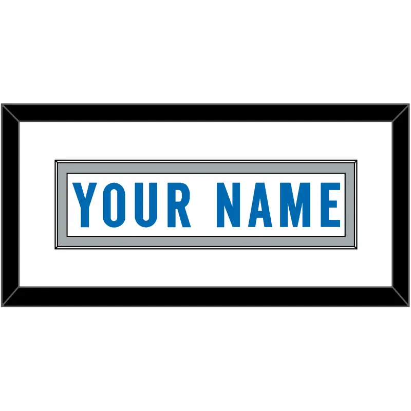 Detroit Nameplate - Road White (2017-2023) - Single Mat 1