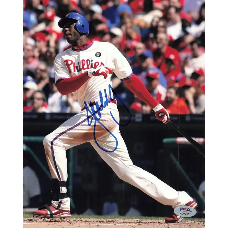 John Mayberry Jr. signed 8x10 photo PSA/DNA Philadelphia Phillies Autographed