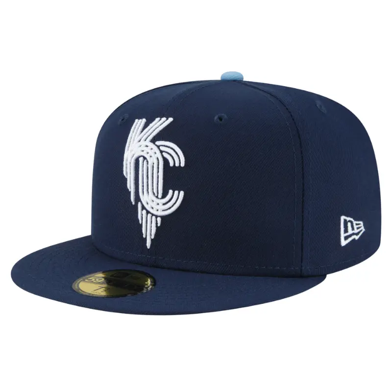 Kansas City Royals 59Fifty Fitted Cap City Connection  - Bl