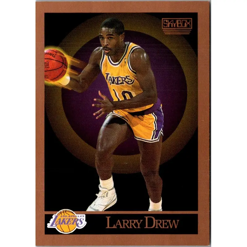 1990 SkyBox Larry Drew #136