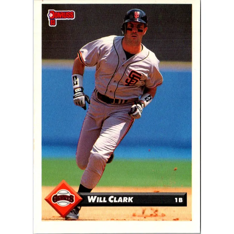 1993 Donruss Will Clark #446