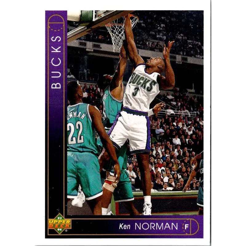 1993 Upper Deck Ken Norman #367