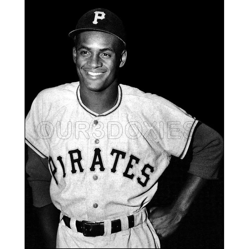 Roberto Clemente 8X10 Photo - 1955 Pittsburgh Pirates Rookie - 25