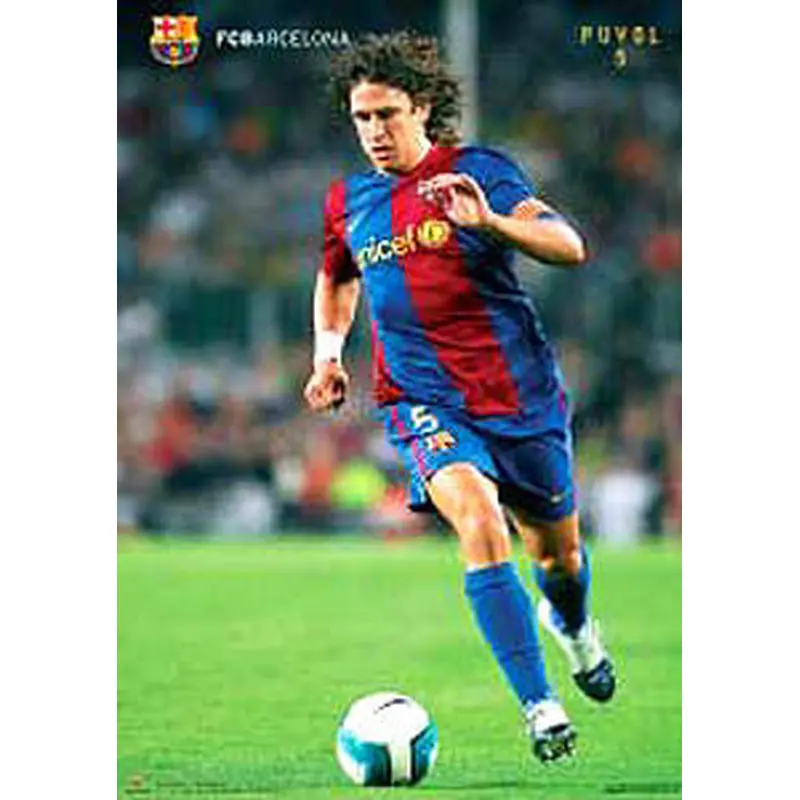 Carles Puyol "Action" FC Barcelona Official Poster - CPG 2007