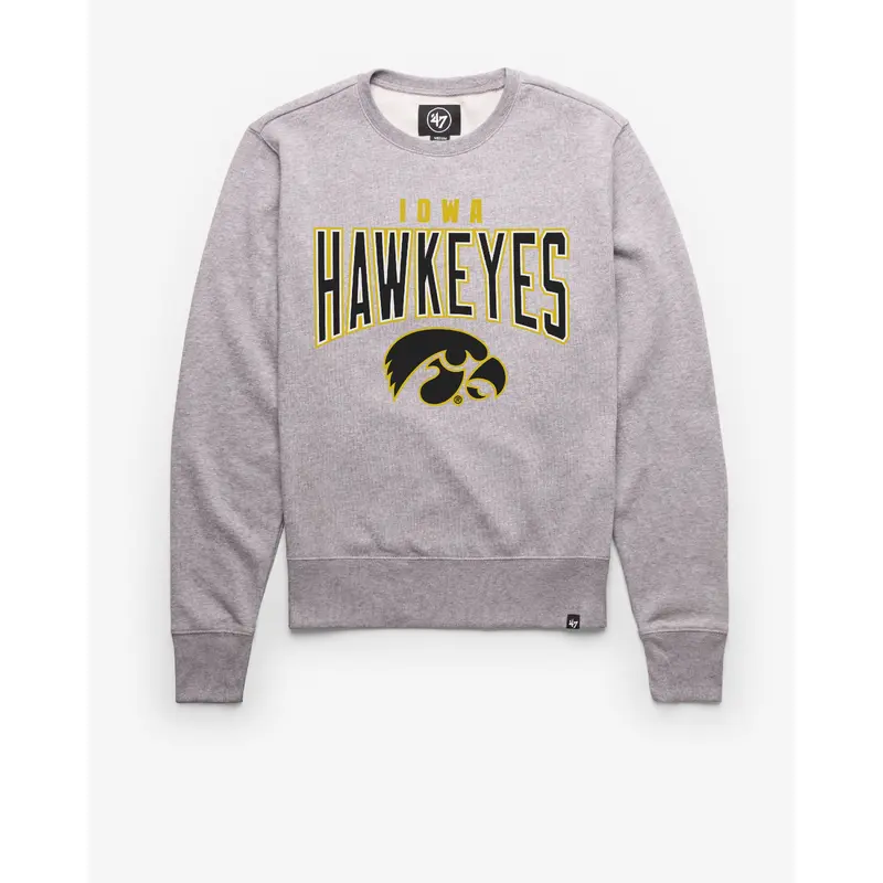 IOWA HAWKEYES TEAM ELEMENTS ARCH '47 HEADLINE CREW