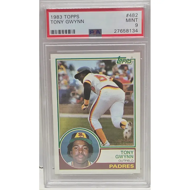 Tony Gwynn 1983 Topps Rookie #482 PSA 9 Mint