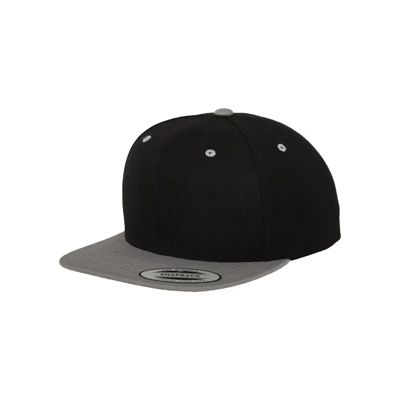 Classic Snapback 2-Tone - Black/Silver