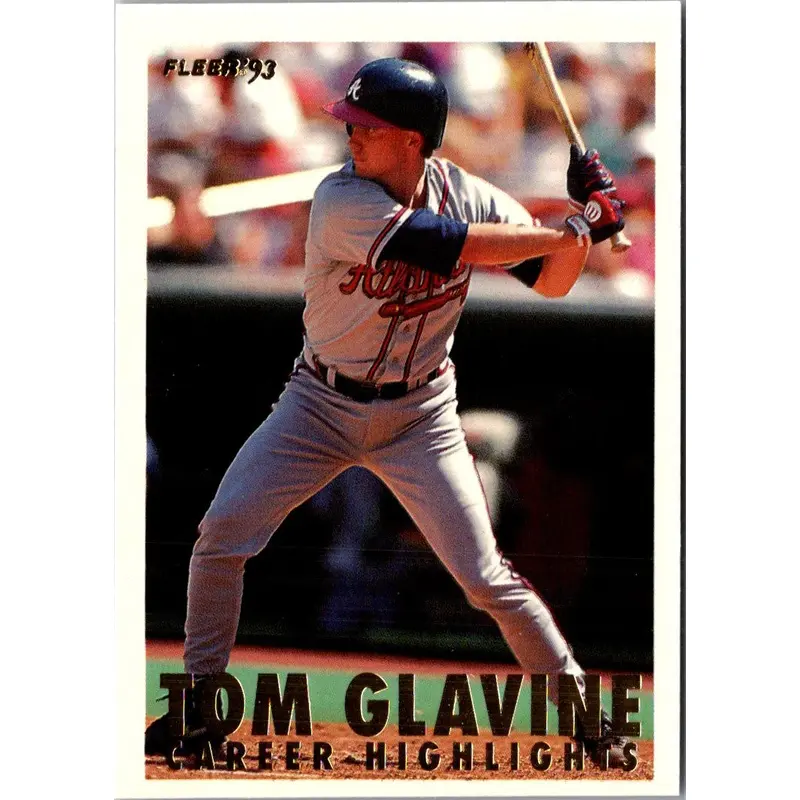 1993 Fleer Tom Glavine Career Highlights Tom Glavine #11