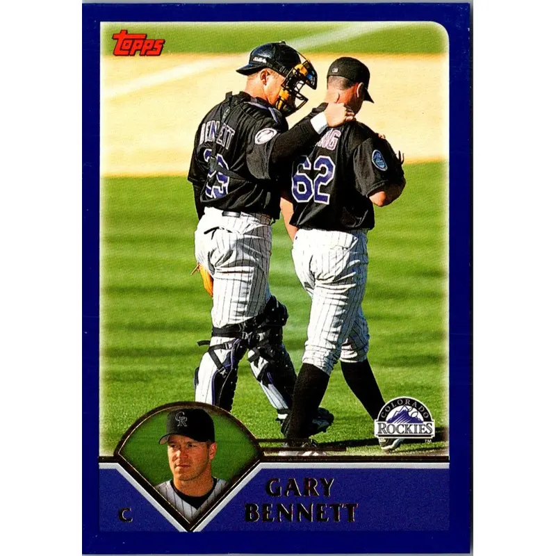 2003 Topps Home Team Advantage Gary Bennett #198