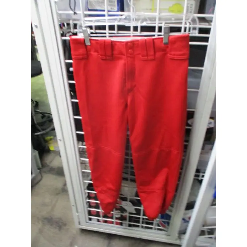 Used Mizuno Elastic Bottom Softball Pants Adult Size Small